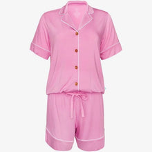 Load image into Gallery viewer, Posh Peanut - Pink Peony -  Women&#39;s Short Luxe Loungewear