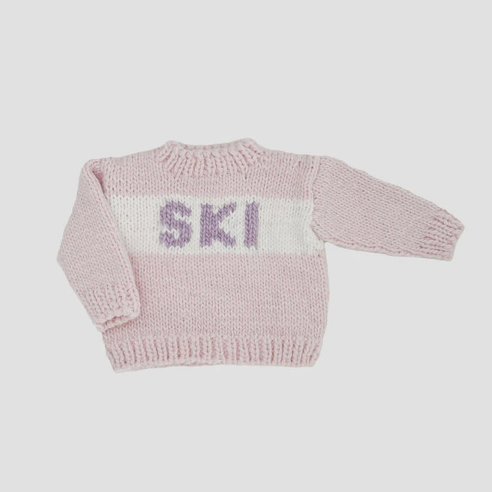 The Blueberry Hill - Ski Sweater  - Baby Pink