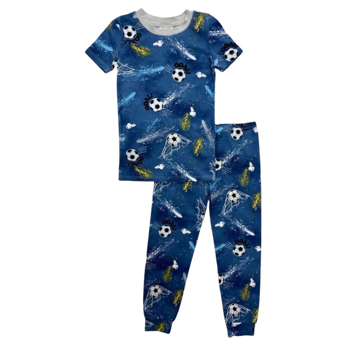 Esme - Soccer - Short Sleeve Pajama Set