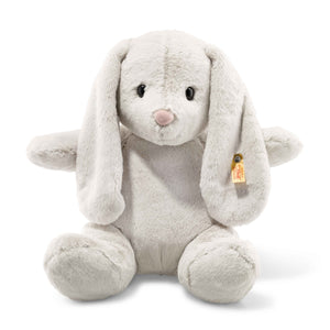 Steiff - Soft Cuddly Friends - Hoppie Rabbit Light Grey - Large 15"