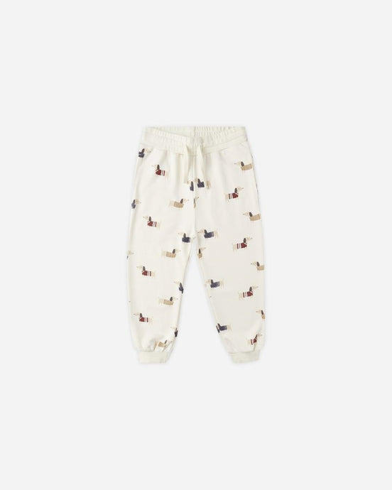 Rylee + Cru - Jogger Sweatpant - Dachshund