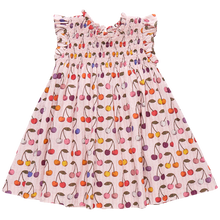 Load image into Gallery viewer, Pink Chicken - Girls Stevie Dress - Cloud Pink Cherry