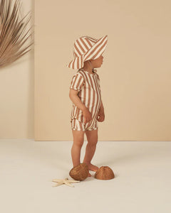 Rylee + Cru - Sun Hat - Clay Stripe
