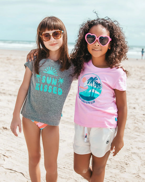 Feather 4 Arrow - Sun Kissed Everyday Tee - Heather Gray