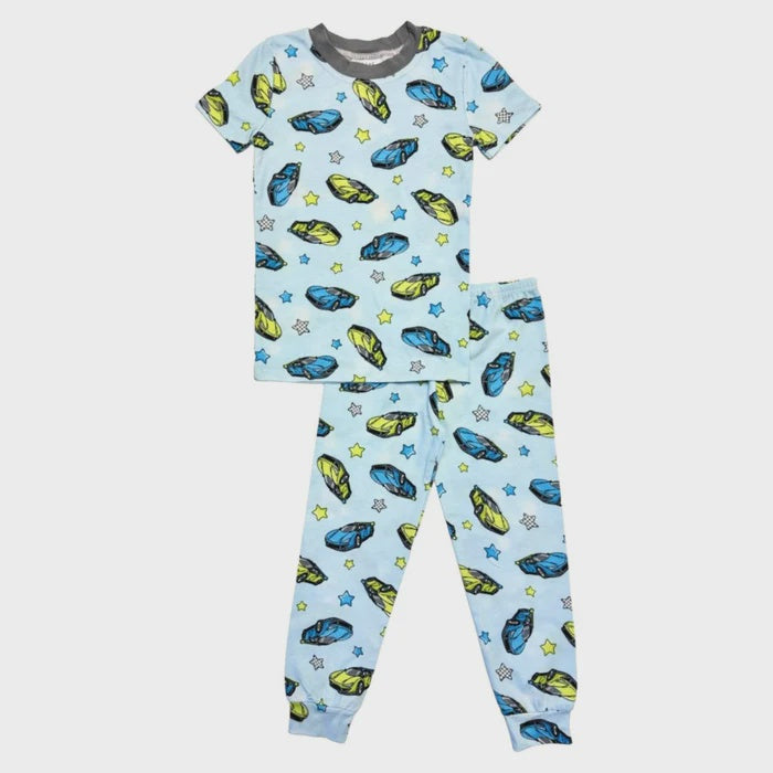 Esme - Super Sonic Cars Short Sleeve Pajama Set