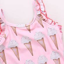 Load image into Gallery viewer, Pink Chicken - Baby Girls Claire Suit - Neapolitan Ice Cream Cones