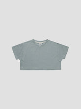 Load image into Gallery viewer, Play X Play - Tech Crop Tee - Blue Speckle