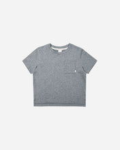 Load image into Gallery viewer, Rylee + Cru - Cove Essential Pocket Tee - Heathered Navy