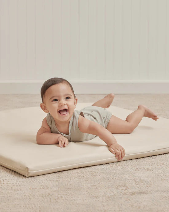 Quincy Mae - Sleeveless Henley Bodysuit - Trees