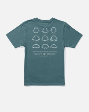 Salty Crew - Jawbone Boys SS Tee - Hydro