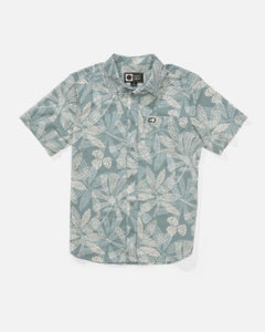 Salty Crew - Drifter Boys UV Button Up - Atlantic Green