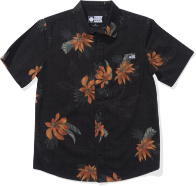 Salty Crew - Bloomin Boys SS Woven - Black