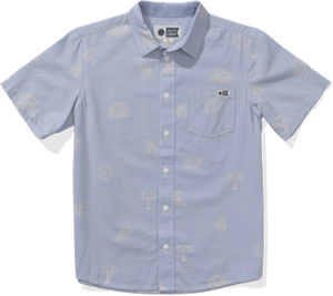 Salty Crew - Good Vibes Boys SS Woven - Blue Fog