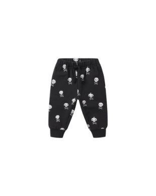 Quincy Mae - Relaxed Fleece Sweatpant - Crossbones