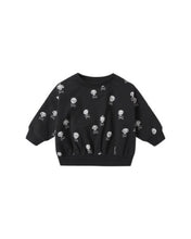 Load image into Gallery viewer, Quincy Mae - Relaxed Fleece Sweatshirt - Crossbones