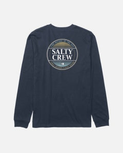 Salty Crew - Simple Fade Boys LS Tee - Black