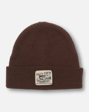 Salty Crew - Coastal Beanie - Friar Brown