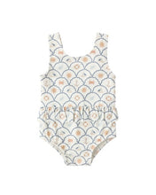 Load image into Gallery viewer, RYLEE + CRU - SKIRTED ONE-PIECE -  NAUTICAL