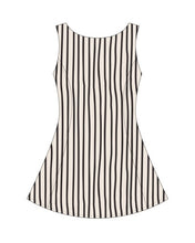 Load image into Gallery viewer, WOMEN'S INDI MINI DRESS - WAVY STRIPE