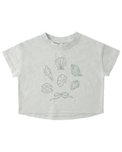 Load image into Gallery viewer, RYLEE + CRU - BOXY TEE -  SEASHELLS