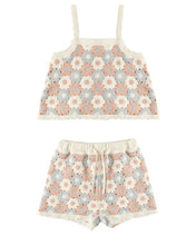 Load image into Gallery viewer, RYLEE + CRU - LILI KNIT SET - BLUE, LIGHT PINK, IVORY