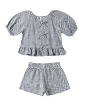 Load image into Gallery viewer, RYLEE + CRU - JUNIPER SET -  MARINE GINGHAM