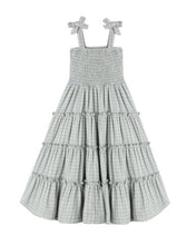 Load image into Gallery viewer, RYLEE + CRU - TAYLOR DRESS - GREEN GINGHAM