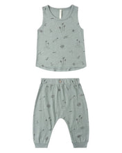 Load image into Gallery viewer, RYLEE + CRU - TANK + SLOUCH PANT SET - COASTAL