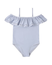 Load image into Gallery viewer, RYLEE + CRU - OFF-THE-SHOULDER ONE-PIECE - PERIWINKLE