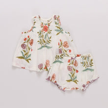 Load image into Gallery viewer, Pink Chicken - Baby Girls Jaipur 2-pc Set - Rosewick poppy