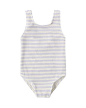 Load image into Gallery viewer, RYLEE + CRU - MOXIE ONE-PIECE - PERIWINKLE STRIPE