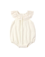 Load image into Gallery viewer, RYLEE + CRU - MYLA ROMPER - IVORY