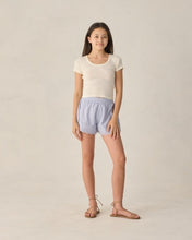 Load image into Gallery viewer, RYLE + CRU - TEEN POINTELLE JERSEY TEE -  IVORY