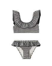 Load image into Gallery viewer, RYLEE + CRU - MARGOT BIKINI - BLACK GINGHAM