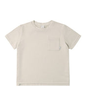 Load image into Gallery viewer, RYLEE + CRU - COVE ESSENTIAL POCKET TEE - HEATHERED PEBBLE