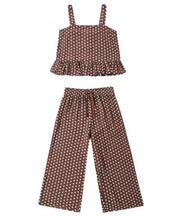 Load image into Gallery viewer, RYLEE + CRU - KAYLI SET -  CHOCOLATE POLKA DOT