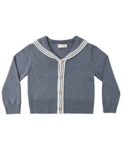 Load image into Gallery viewer, RYLEE + CRU - SAILOR CARDIGAN - MARINE