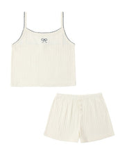 Load image into Gallery viewer, RYLEE + CRU - POINTELLE LOUNGE SET -  IVORY