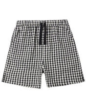Load image into Gallery viewer, RYLEE + CRU - PERRY SHORT -  BLACK CHECK