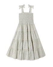 Load image into Gallery viewer, RYLEE + CRU - TAYLOR DRESS - GREEN FLEUR