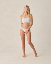 Load image into Gallery viewer, RYLEE + CRU - TEEN TUBE TOP BIKINI - PERIWINKLE STRIPE