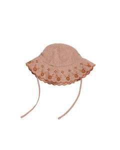 Rylee + Cru - Floppy Sunhat - Poppy Gingham