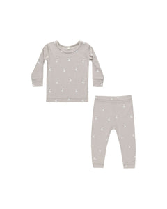 Quincy Mae - Bamboo Pajama Set - Snowmen