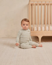 Load image into Gallery viewer, Quincy Mae - Waffle Top + Pant Set - Sky Stripe