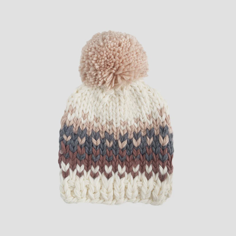 The Blueberry Hill - Neil Stripe Hat - Rose/ Blush