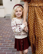 Load image into Gallery viewer, Rylee + Cru - Button Front Mini Skirt - Burgundy