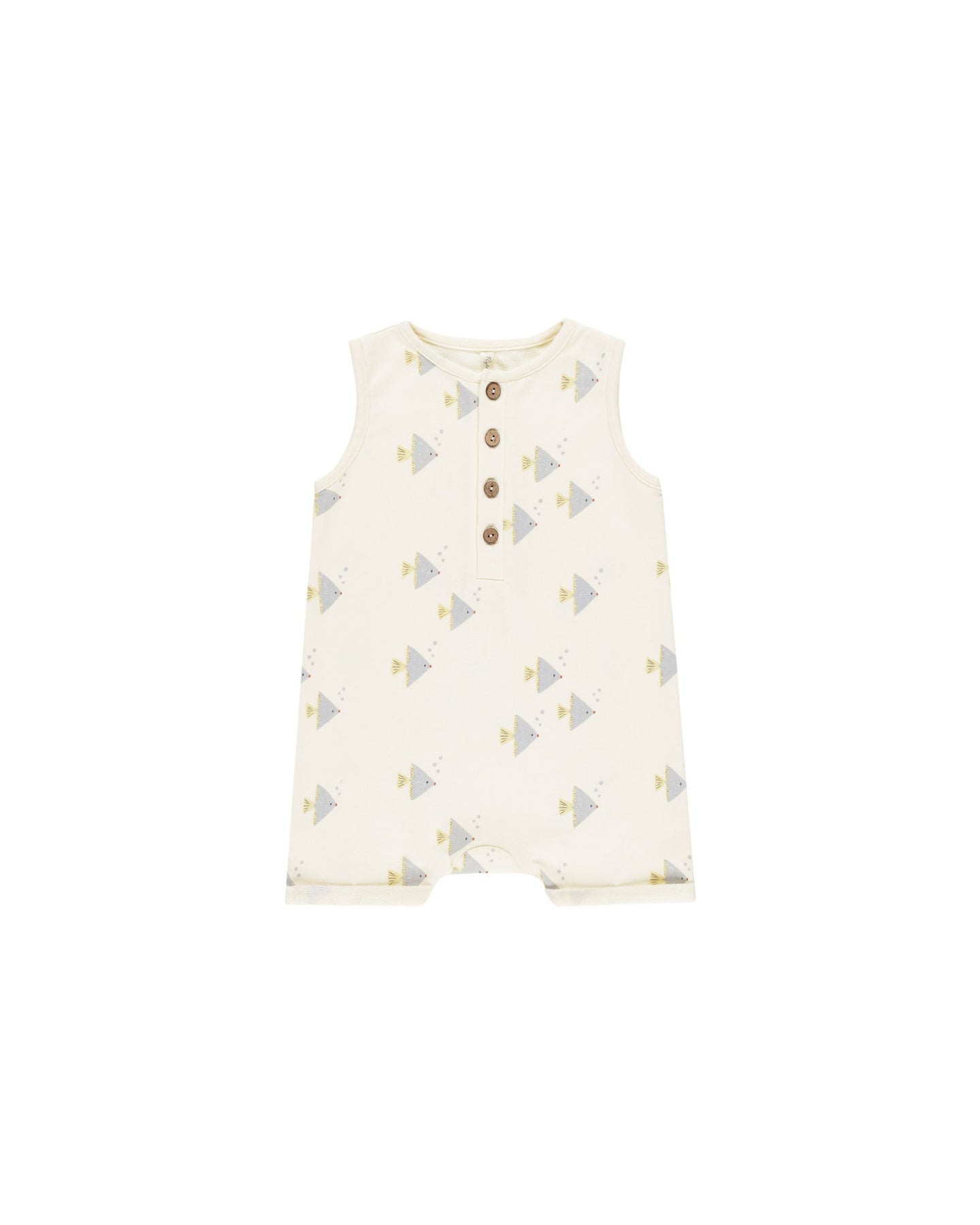 Rylee = Cru - Davis Romper - Angel Fish