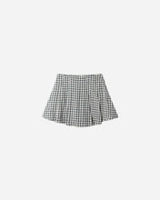 Load image into Gallery viewer, Rylee + Cru - Pleated Mini Skirt - Navy Check