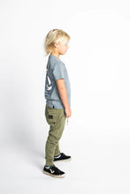 Load image into Gallery viewer, Munsterkids - v Putyourfeetup Pant - Mineral Dusty Olive