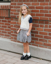 Load image into Gallery viewer, Rylee + Cru - Scallop Tee - Navy